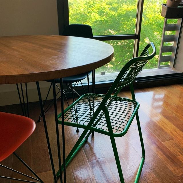 Mesa comedor redonda estilo nórdico de segunda mano por 379 € en