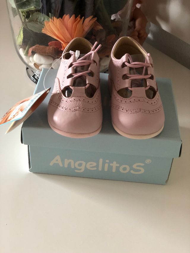 Inglesitos Rosa 20 piel Nuevos