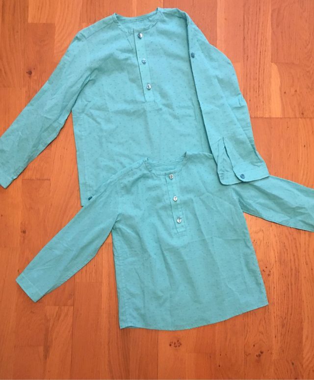 Camisas niños talla 6/7 y 3/4 años nuevas