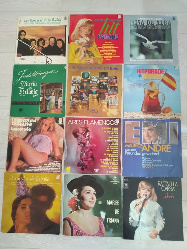 vinilos de colección.