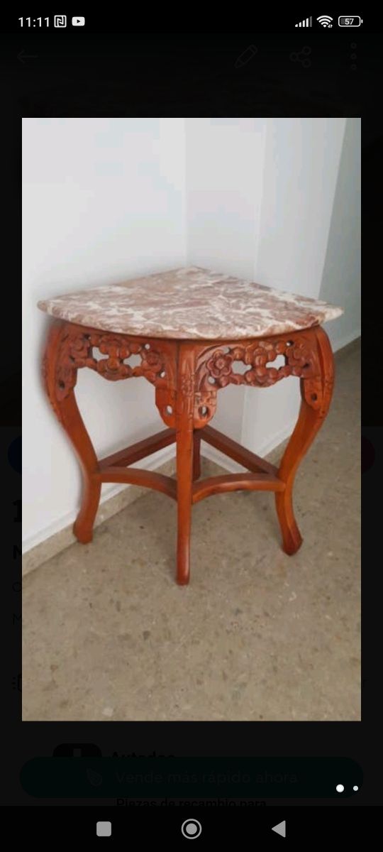 Mesas marmol