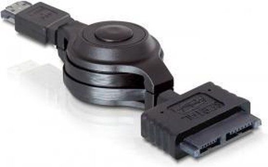 Adaptador para cable eSATAp, sSATA 13pin, RETRACT.