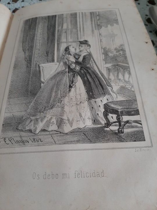 Un libro antiguo.1862.Bella-Rosa.