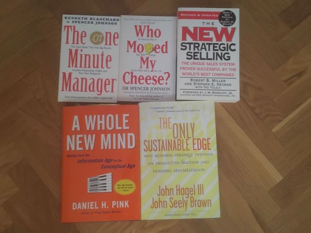 5 libros de Gestión de empresa y liderazgo