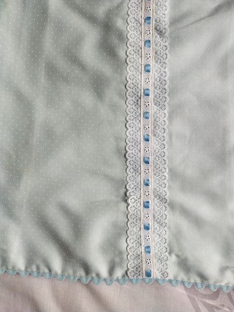 vestido azul 5-7 años