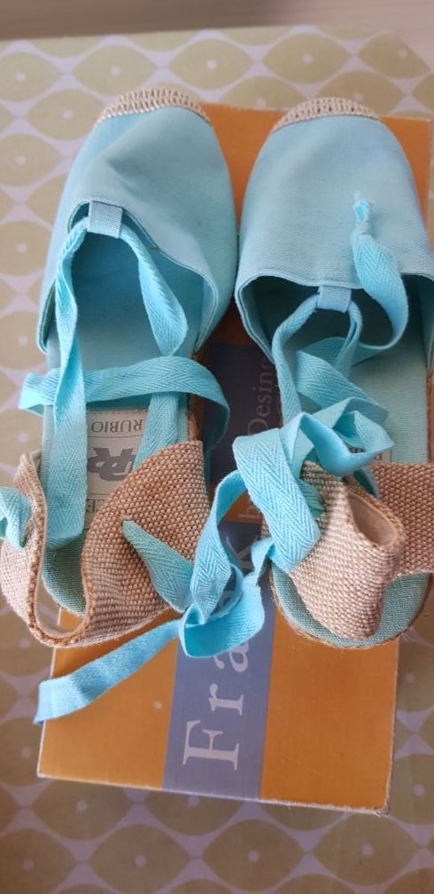 Zapatillas mujer esparto. Nuevas. Sin uso
