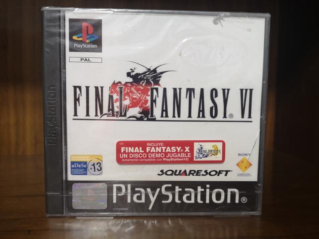 Jeu PS1 Final Fantasy VI - Version FR Complète - Bon état - PlayStation 1