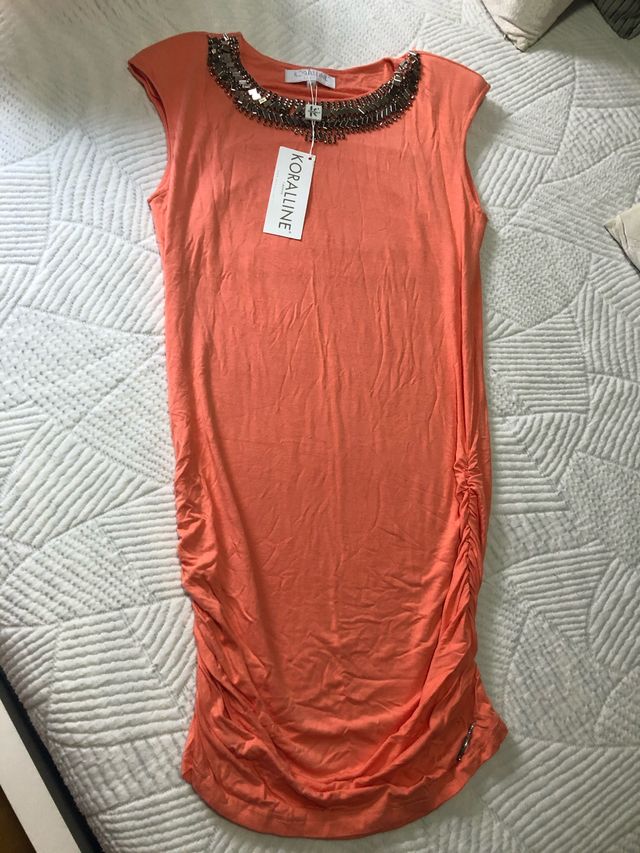 Vestido koralline. Nuevo