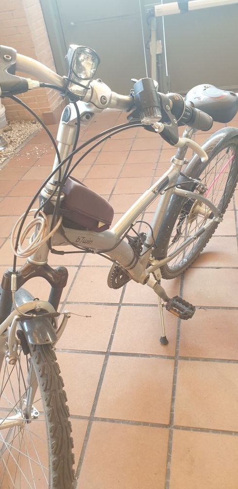 bicicleta mujer 26" btwin