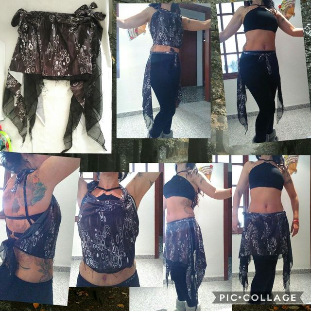 ropa de ensayo, en licra y algodón.