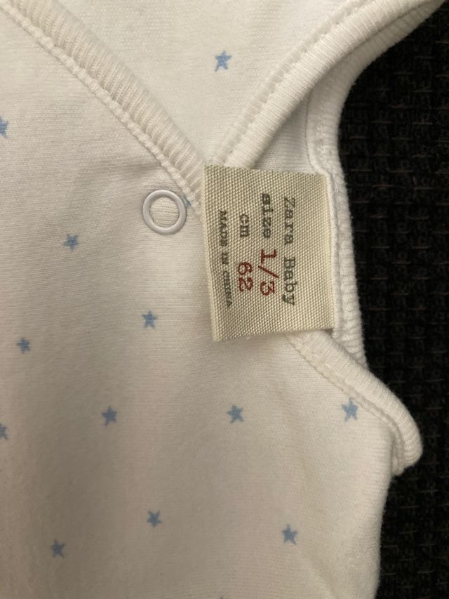 Pijama Zara Baby 1/3 meses nuevo