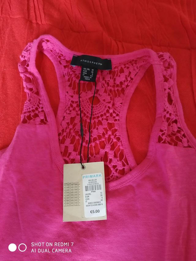 Camiseta interior oysho.talla M