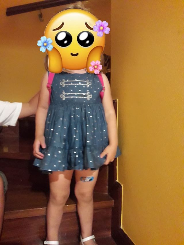 Vestido niña con braguita Alhuka