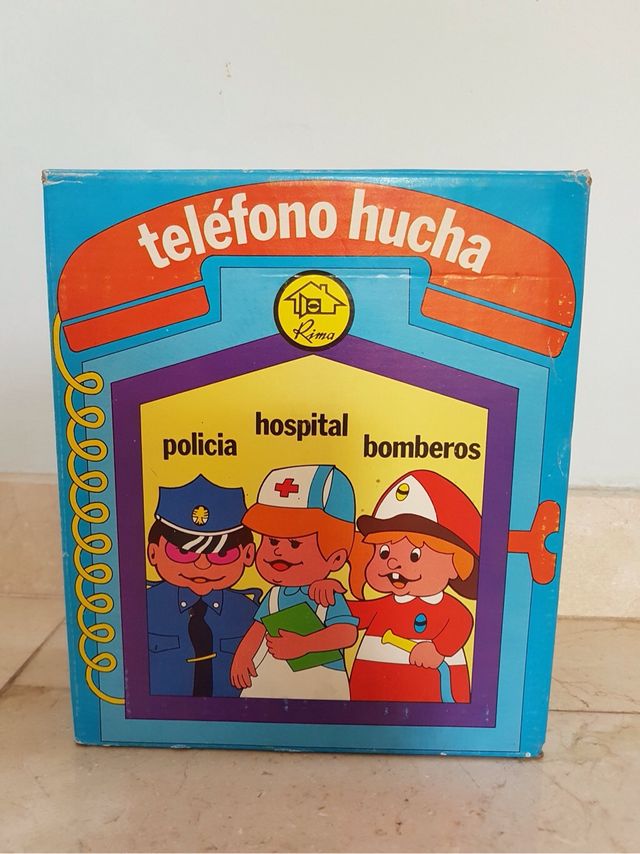 TELEFONO HUCHA DE RIMA REF 1160 MOD POLICIA