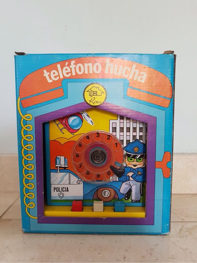 TELEFONO HUCHA DE RIMA REF 1160 MOD POLICIA