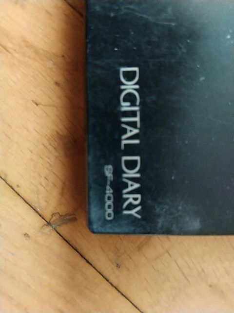 agenda electronica ordenador casio años 80