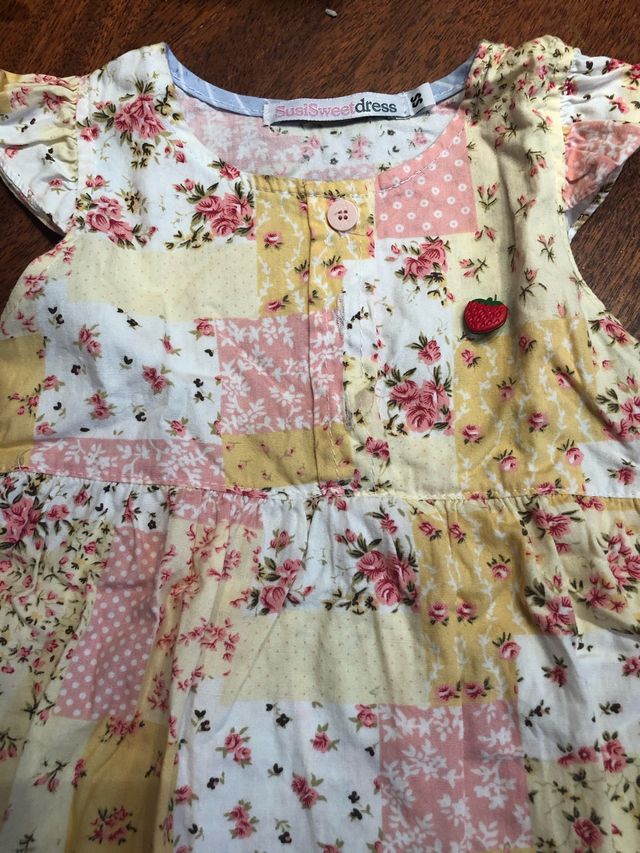 Vestido bebe de susisweetdress talla 1/2 años