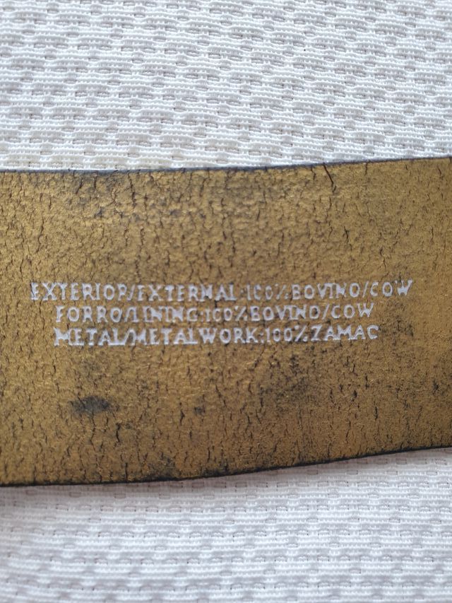 Cinturón MACHINE BY BASICCO