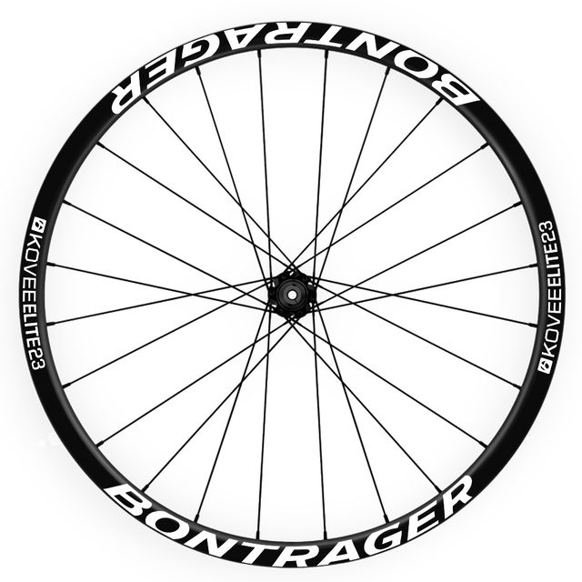 Pegatinas llantas bici bontrager kovee elite 23