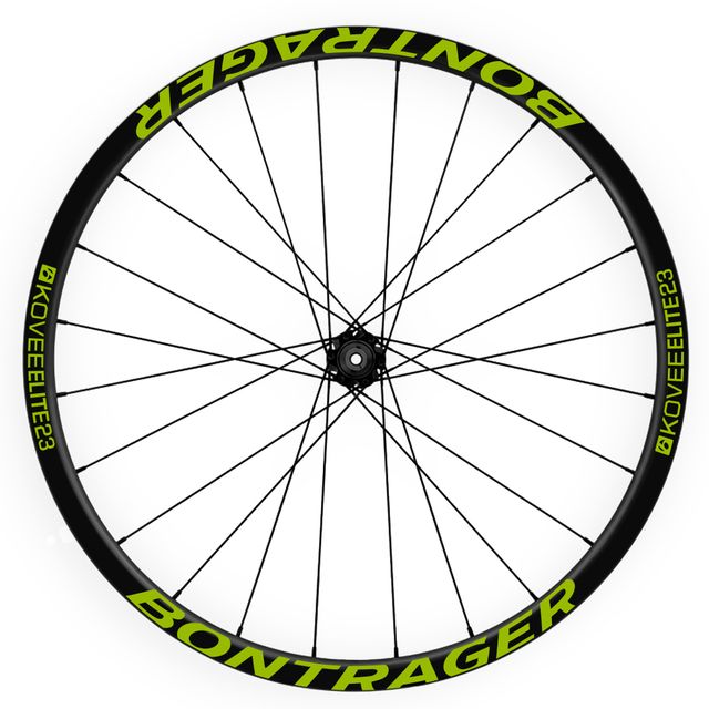 Pegatinas llantas bici bontrager kovee elite 23