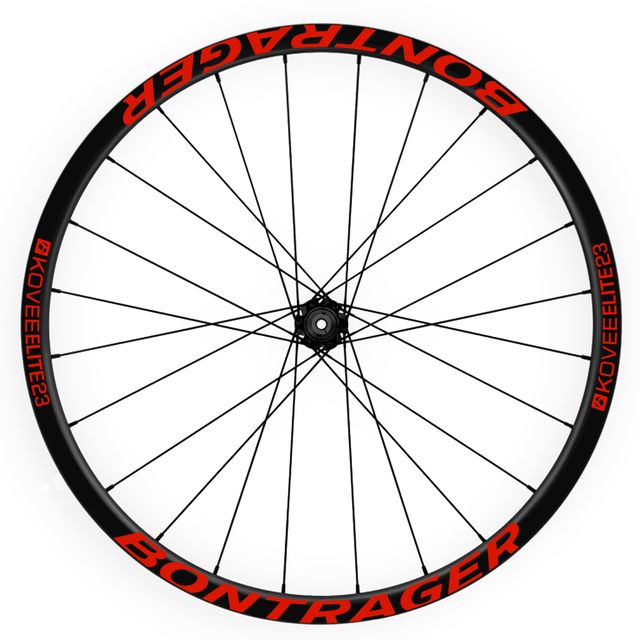 Pegatinas llantas bici bontrager kovee elite 23