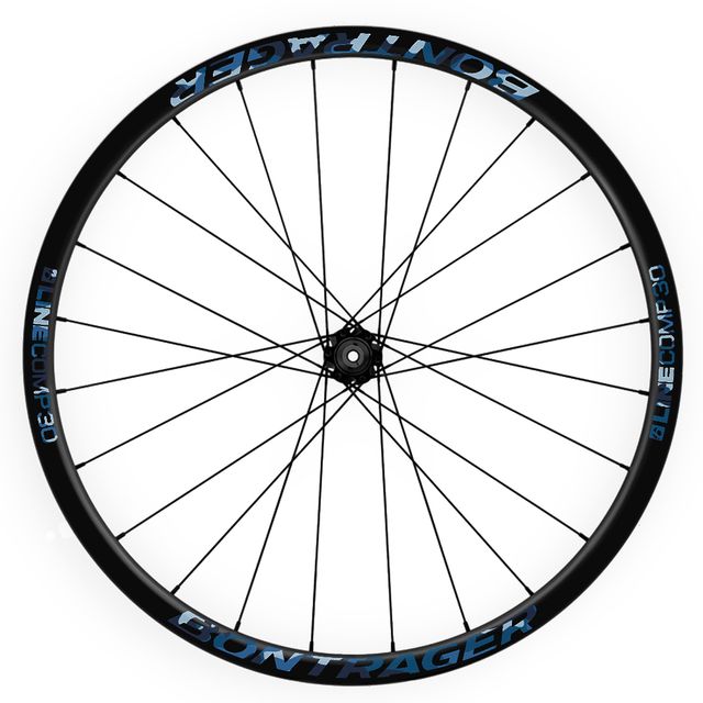 Pegatinas llantas bici bontrager line com 30 wh09
