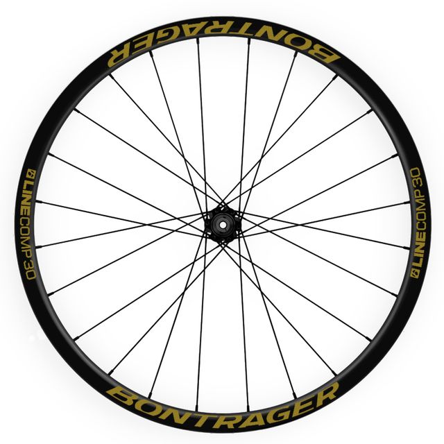 Pegatinas llantas bici bontrager line com 30 wh09