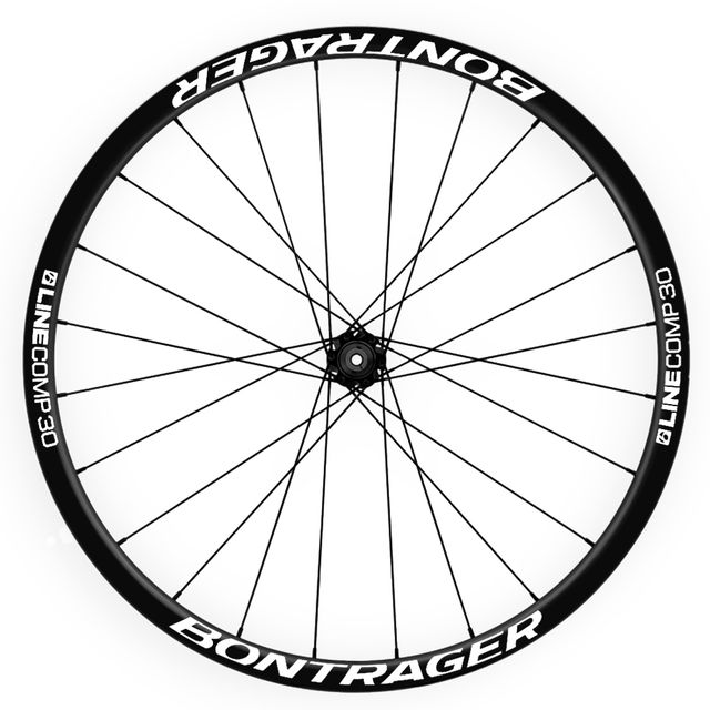 Pegatinas llantas bici bontrager line com 30 wh09
