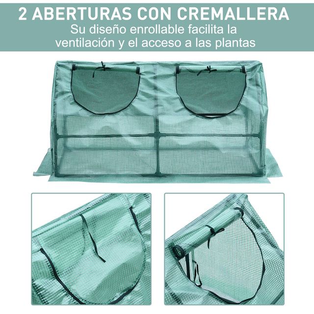 Invernadero de Jardín Exterior 120x60x60 cm de segunda mano por 40 EUR