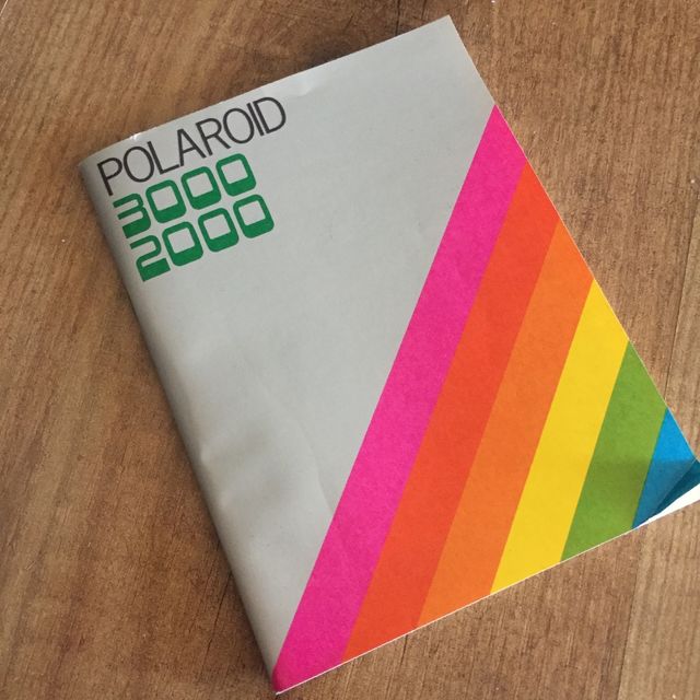 Cámara Polaroid 3000 con funda!!