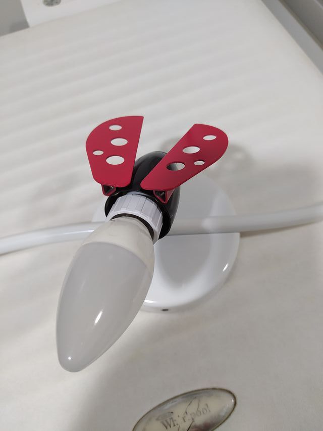 lámpara infantil techo