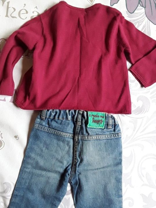 pantalon/rebeca 12-18 meses 