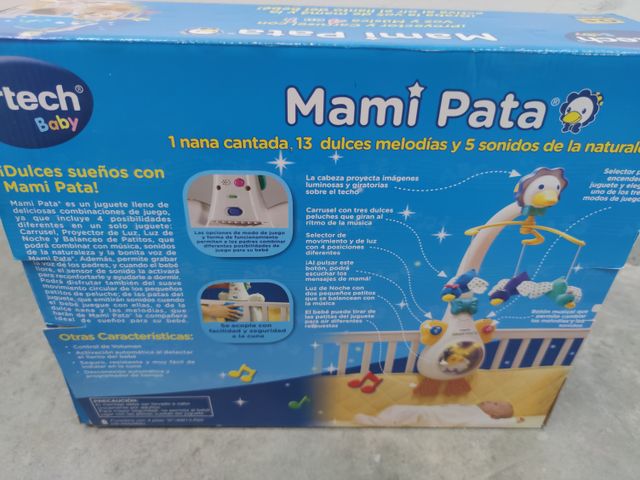 Carrusel Cuna Bebe Mamá pata