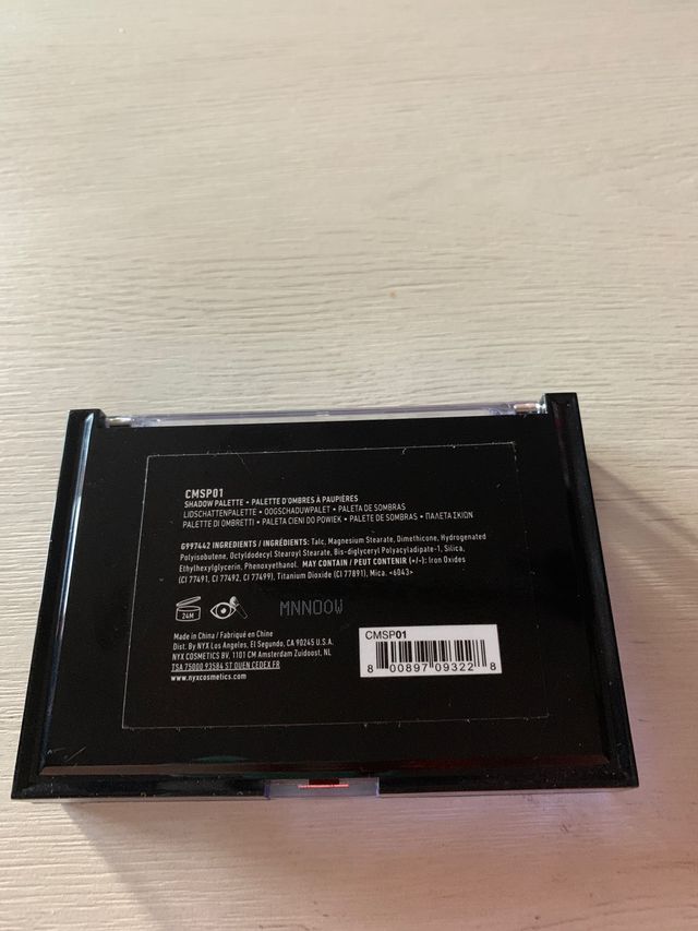 Paleta de sombras NYX