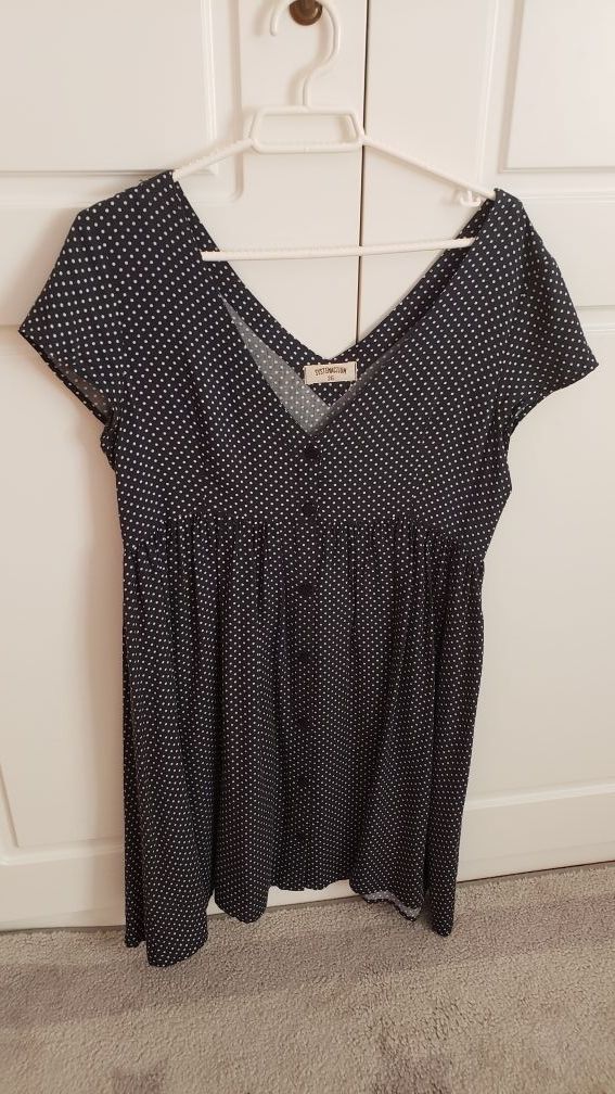 vestido lunares systemaction talla 36