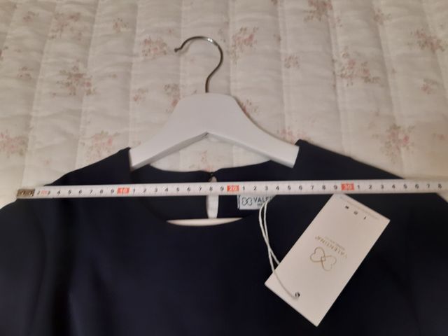 Vestido Valentina azul marino a estrenar