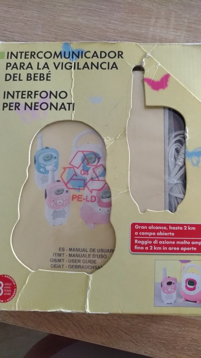 intercomunicador vigilancia bebe