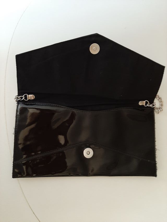 Bolso charol negro