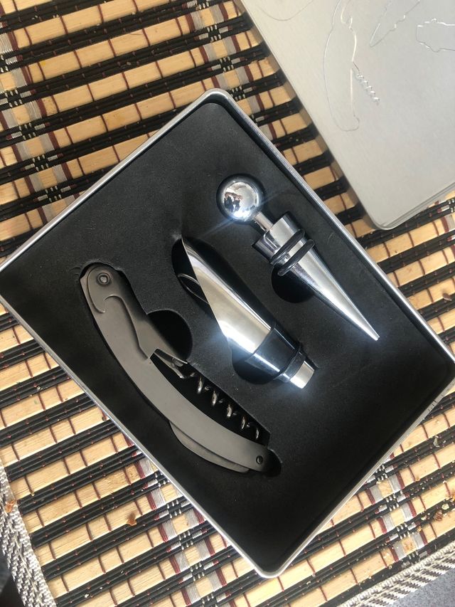 Vino juego caja vintage retro