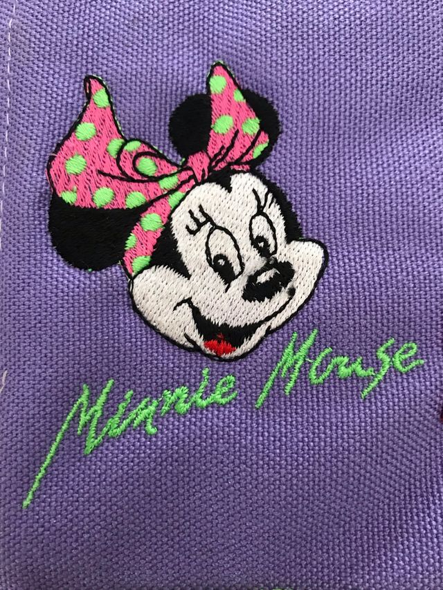 Cartera Disney - Minnie Mouse - años 90
