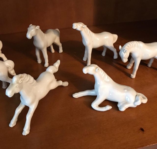 Figuras caballo de porcelana