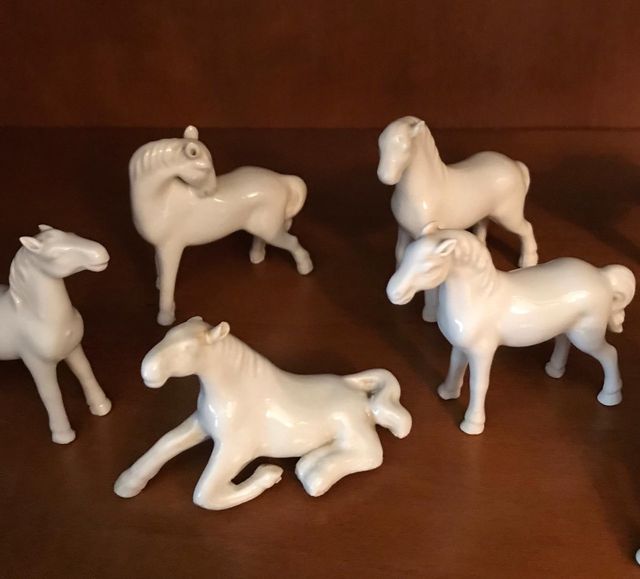 Figuras caballo de porcelana