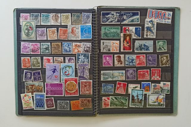 Lote de sellos matasellados de diferentes paises