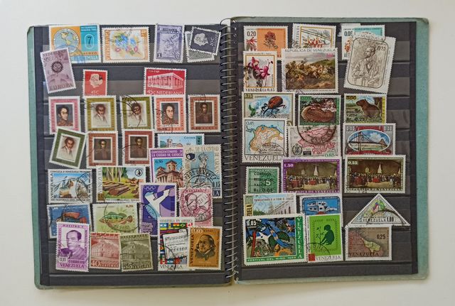 Lote de sellos matasellados de diferentes paises