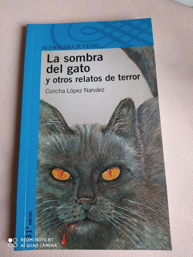 libro la sombra del gato y otros relatos de terror