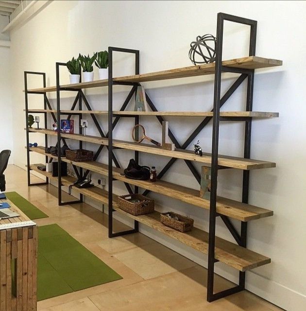 libreria per mobili industriali