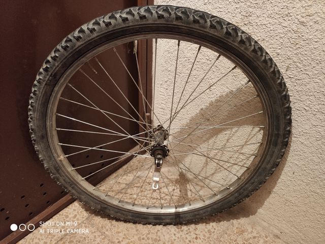 Ruedas delanteras de bicicleta