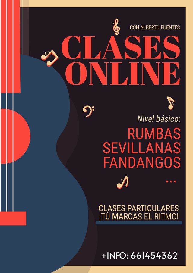 CLASES PARTICULARES DE GUITARRA, todos los niveles