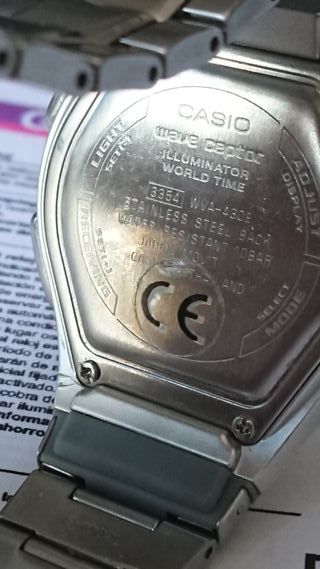 casio wave ceptor 3354