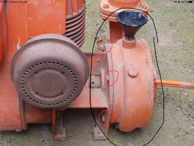Motor PIVA de regar de 4 CV